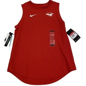 NWT Nike Girls Team USA Red Tank Top Size Large $25 cotton